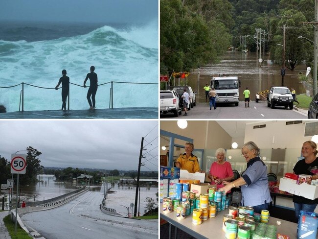 Flooded NSW towns brace for ‘belting’