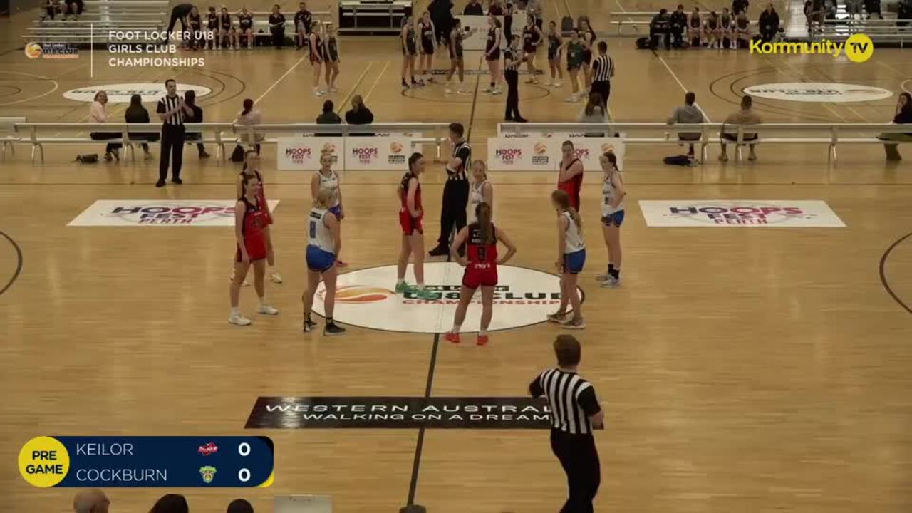 Replay: Keilor Thunder v Cockburn Cougars (Girls) – 2024 BA Under-18 Club Championships Day 5