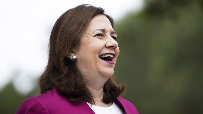 Premier Annastacia Palaszczuk says Queensland can kickstart its economy as COVID-19 continues to be suppressed. Picture: News Corp/Attila Csaszar