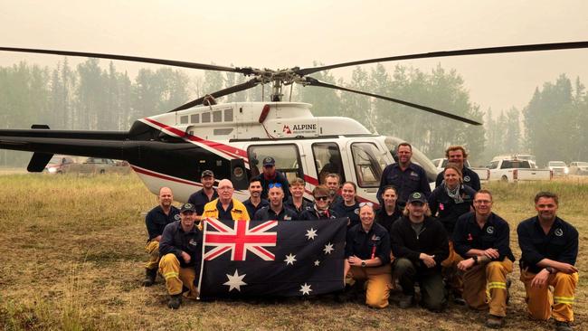 Stanthorpe's Hugh Strong is among a number of brave Australian's volunteering to help fight Canada's raging wildfires. Photo: Hugh Strong