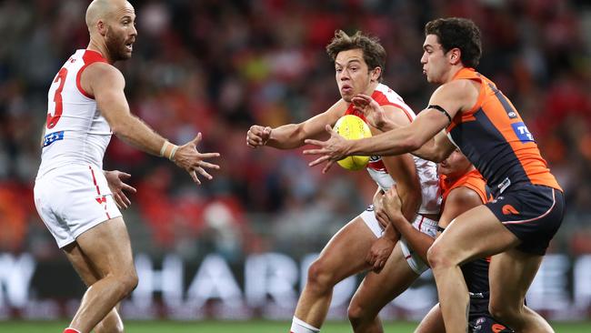 Terry Wallace expects the Swans to prove too strong for the Giants. Picture: AAP.