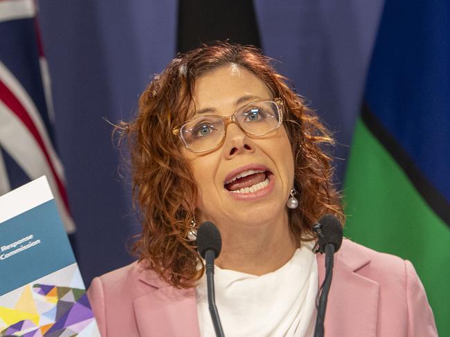 SYDNEY, AUSTRALIA. NewsWire Photos.July 31, 2024.Minister for Social Services Amanda Rishworth releases the initial response to the Royal Commission into Violence, Abuse, Neglect and Exploitation of People with Disability.Picture: NewsWire / Jeremy Piper