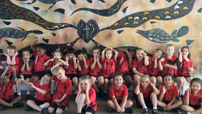 SACRED HEART CATHOLIC PRIMARY SCHOOL Transition Room One Funny Faces Picture: Mr Troy Garling