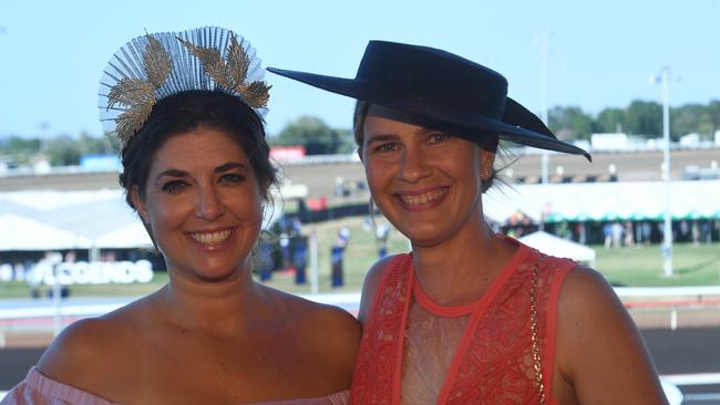 Gabrielle Deacon and Simon Floeck at the Darwin Cup 2022. Picture: (A)manda Parkinson