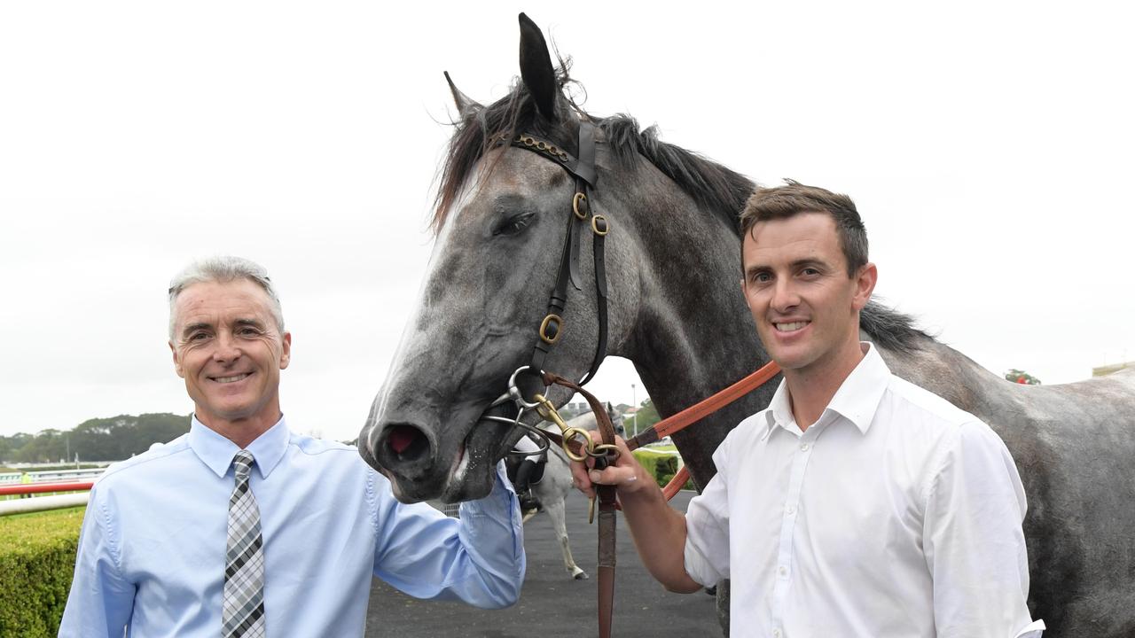 Trainers Robert (left) and Luke Price have two strong chances at Hawkesbury on Thursday. Picture: AAP Image