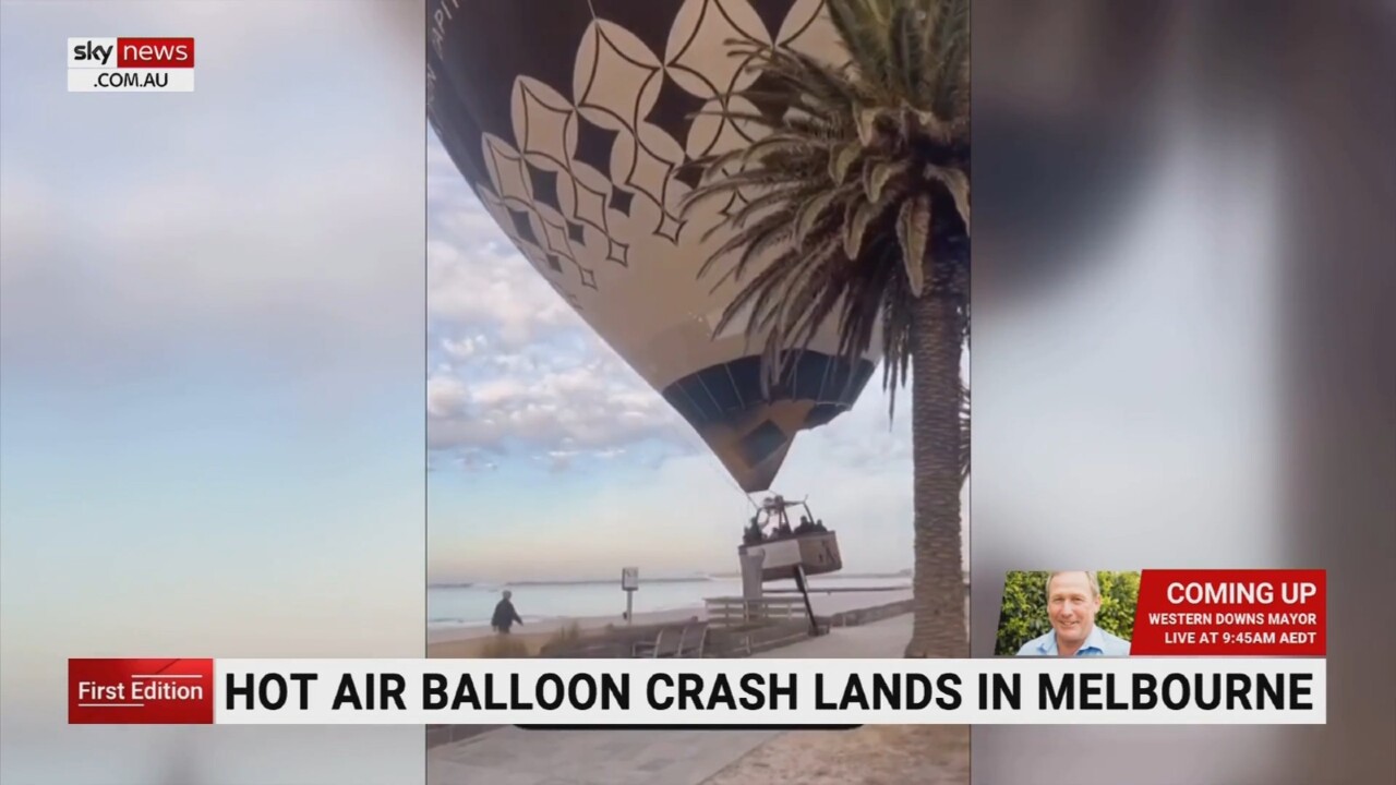 Hot air deals balloon news