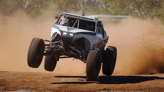 Action from Prologue Day at the 2024 Finke Desert Race. Picture: Supplied