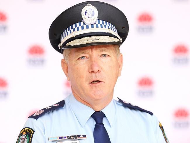 NSW Police Commissioner Mick Fuller. Picture: Getty