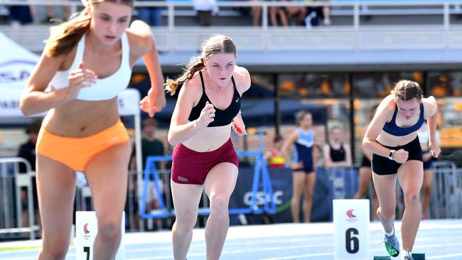 The Queensland All Schools track and field championships at QSAC. Saturday November 2, 2024. Picture, John Gass