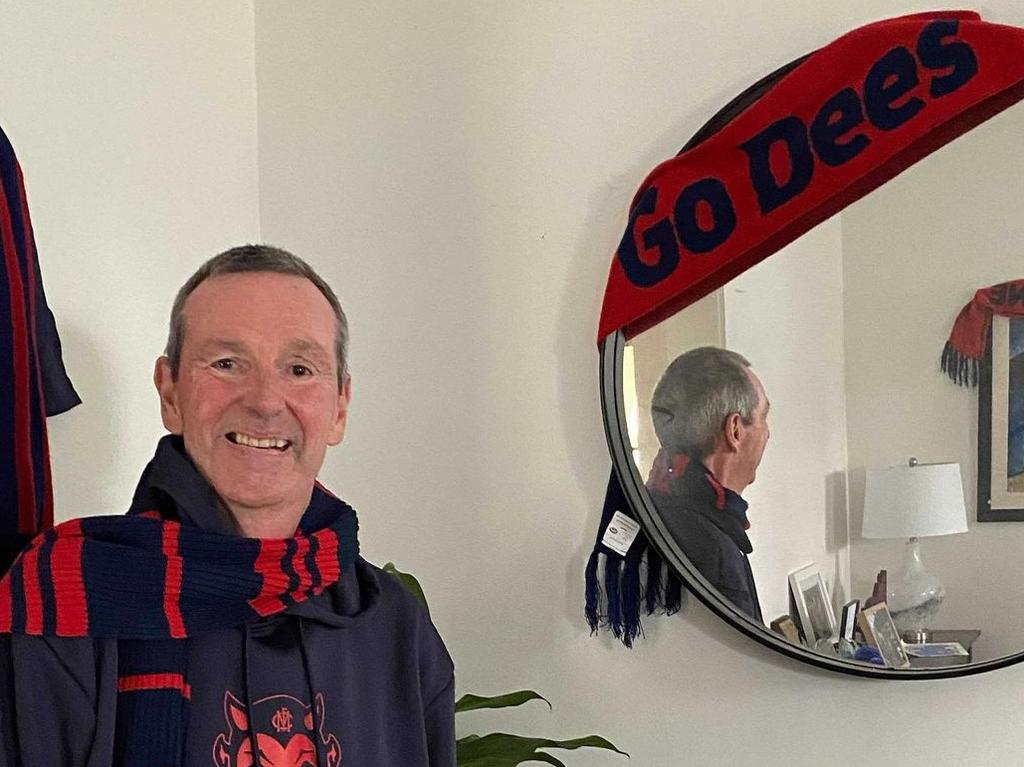 Neale Daniher has set up a WhatsApp group for past Melbourne players. Picture: Melbourne Football Club/Instagram