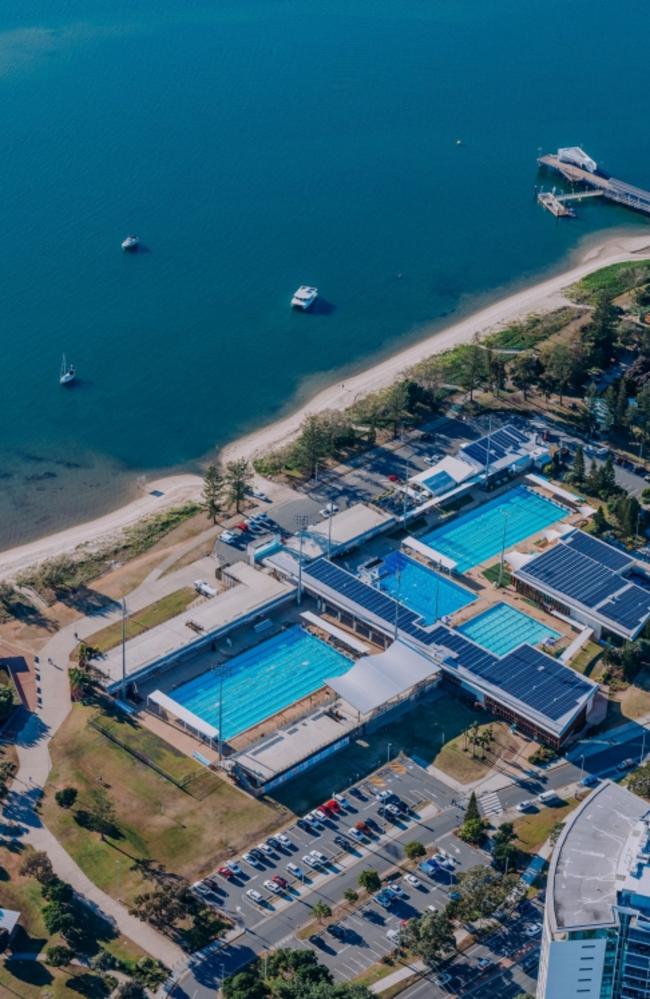 The Gold Coast Aquatic Centre at Southport. Picture: Gold Coast City Council.