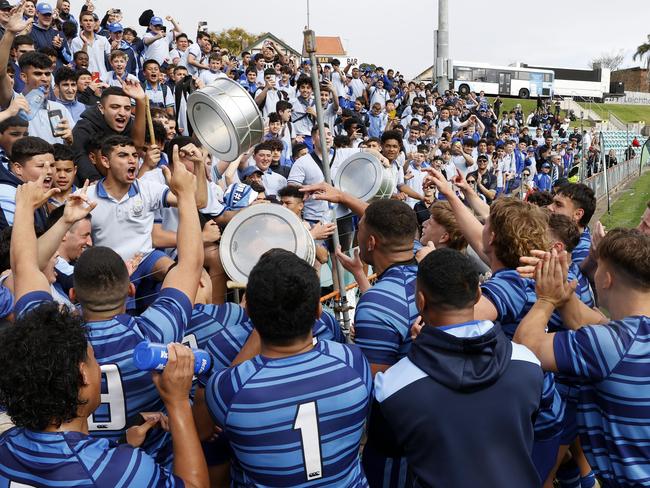 Patties celebrate winning the NRL Schoolboys Grand Final in 2022.