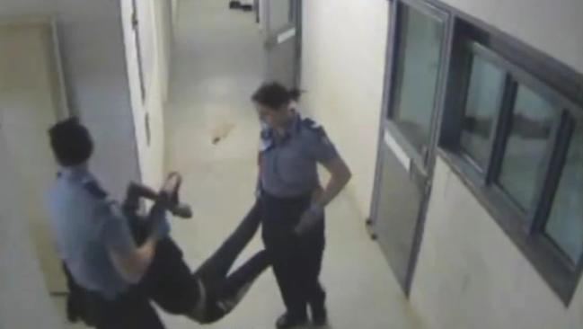 Footage shows the inhumane treatment of Ms Dhu by some police officers contributed to her death.