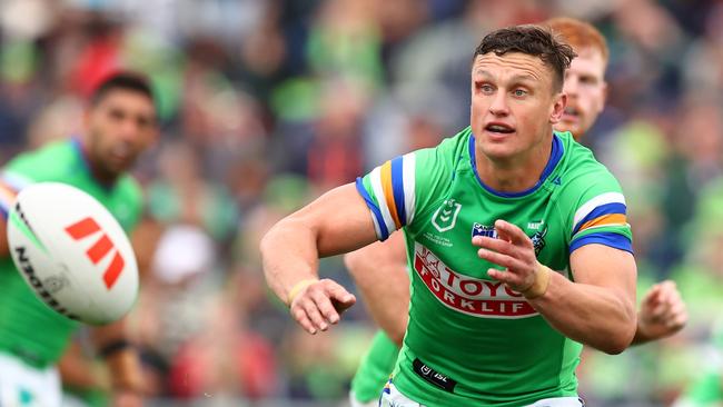 Jack Wighton is leaving the Raiders to join the Rabbitohs. (Photo by Mark Nolan/Getty Images)