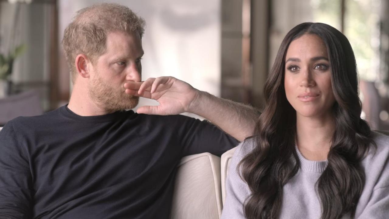 Harry and Meghan recently released a six-part Netflix docuseries. Picture: Netflix