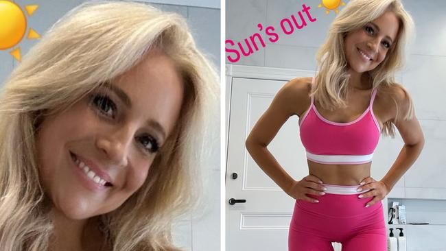 Carrie Bickmore’s racy bathroom selfie