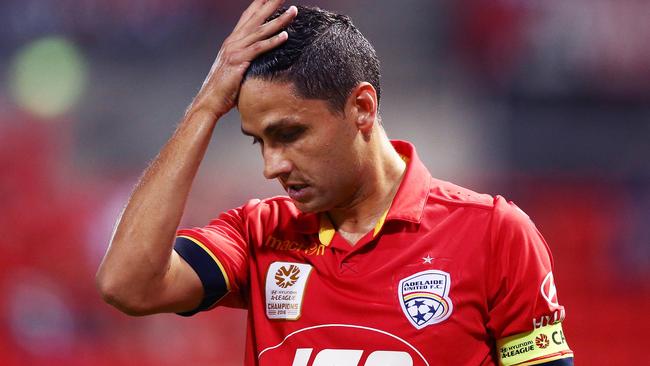 Marcelo Carrusca of Adelaide United.