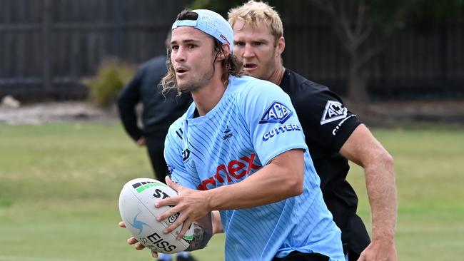 Nicho Hynes could make or break the Sharks’ season. Picture: Grant Trouville/NRL Images