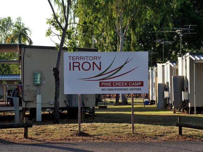 Territory Iron closing down their operations at the Frances Creek mine close to Pine Creek. The Workers village in Pine Creek.