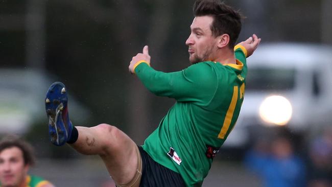 McInerney has kicked around 350 goals for Bayswater. Picture: Field of View Sports Photography