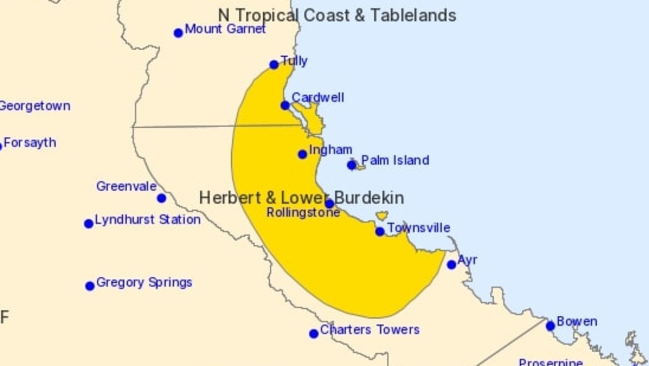 Severe weather is impacting parts of North Qld. Picture: BOM