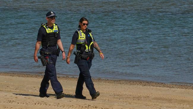 Police will be conducting highly visible road and foot patrols to prevent a mass exodus from Melbourne