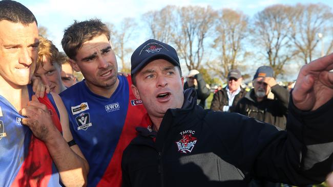 Terang-Mortlake coach Ben Kenna.