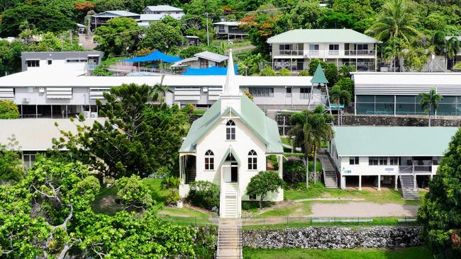 The Our Lady of the Sacred Heart Catholic Church on Thursday Island in the Torres Strait, Far North Queensland. Picture: Brendan Radke