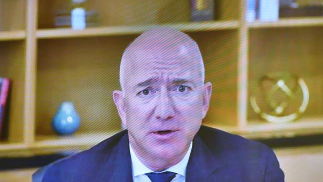 Amazon CEO Jeff Bezos. Picture: AFP