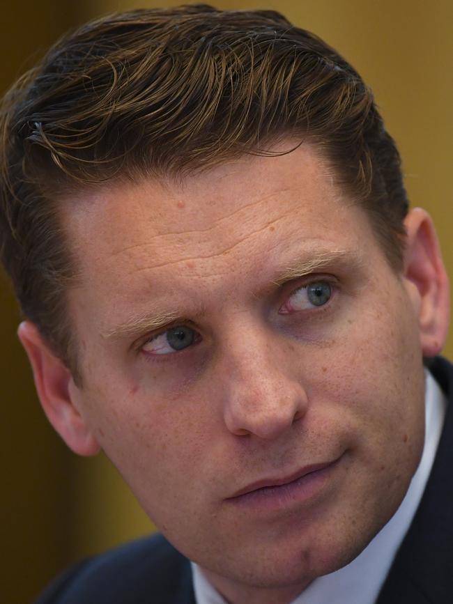 Former SAS captain-turned-MP Andrew Hastie. Picture: AAP