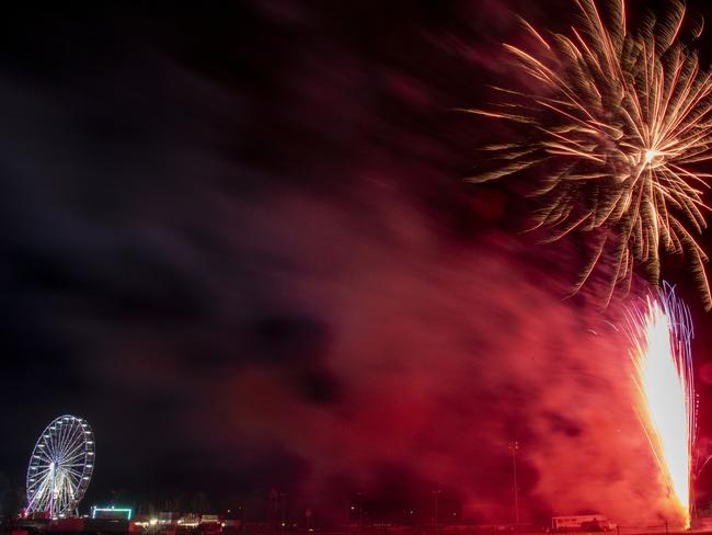 The fireworks that closed out Thursday night at the 2024 Mildura Show were seriously impressive. Picture: Noel Fisher