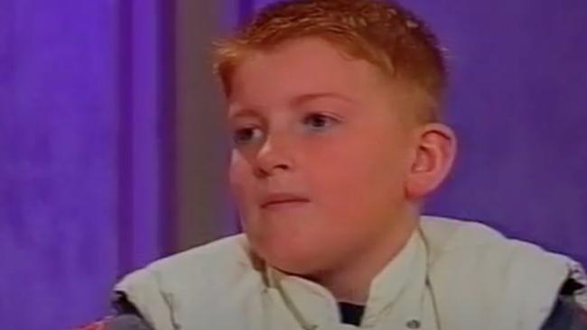 Rory Sykes, as a child on 'Kerri-Anne'. Rory, an Australian man who had a house in Malibu has died aged 32 is who has died in the LA wildfires, January 2025., Picture: YouTube - https://www.youtube.com/watch?v=IPkbtpsfd9U https://www.youtube.com/user/RorySykes