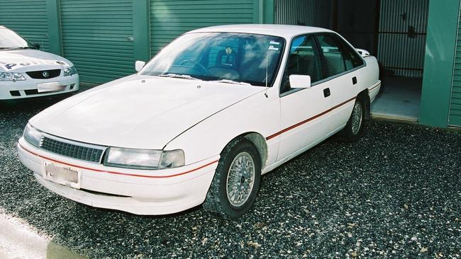 Lynch’s Commodore. His blood was found inside.