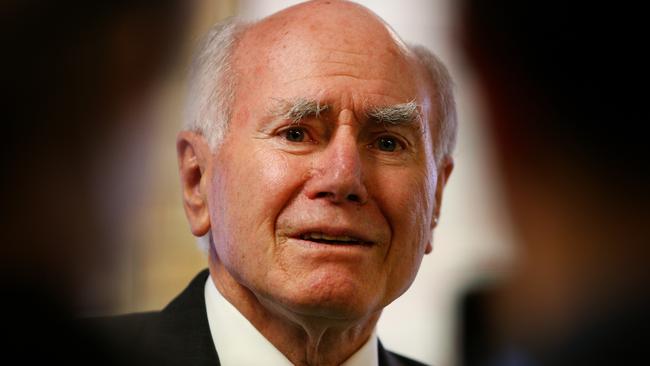 John Howard. Picture: Richard Dobson