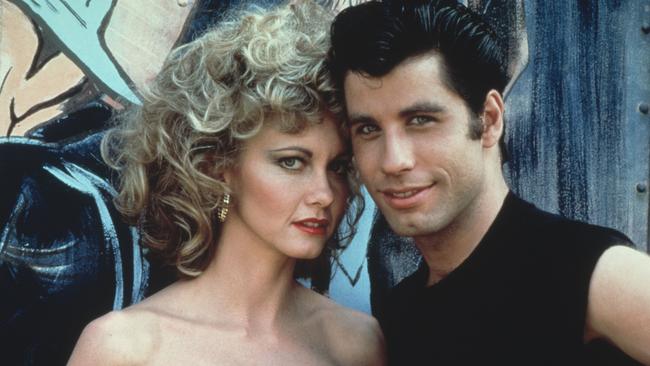 She became a household name alongside John Travolta in 1978 film Grease. Picture: Paramount Pictures/Fotos International/Getty Images