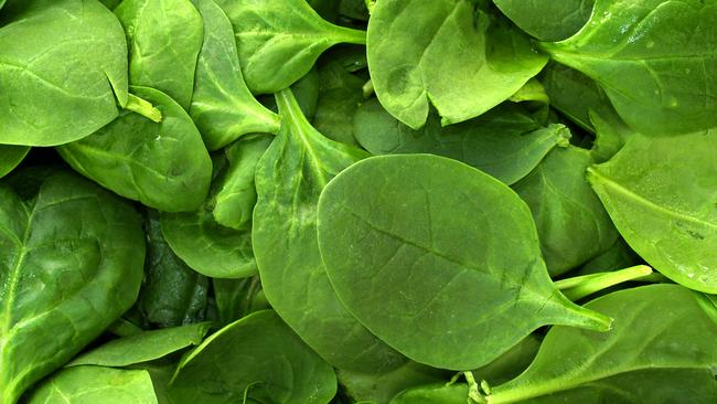 Spinach: Popeye binged on it for a reason Picture: Supplied