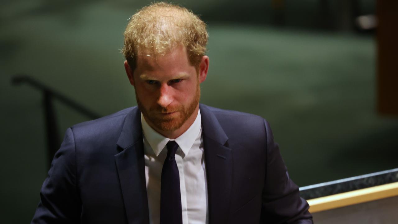 Prince Harry lost police protection for when he’s in the UK and has been fighting to get it back. Picture: Spencer Platt/Getty Images/AFP