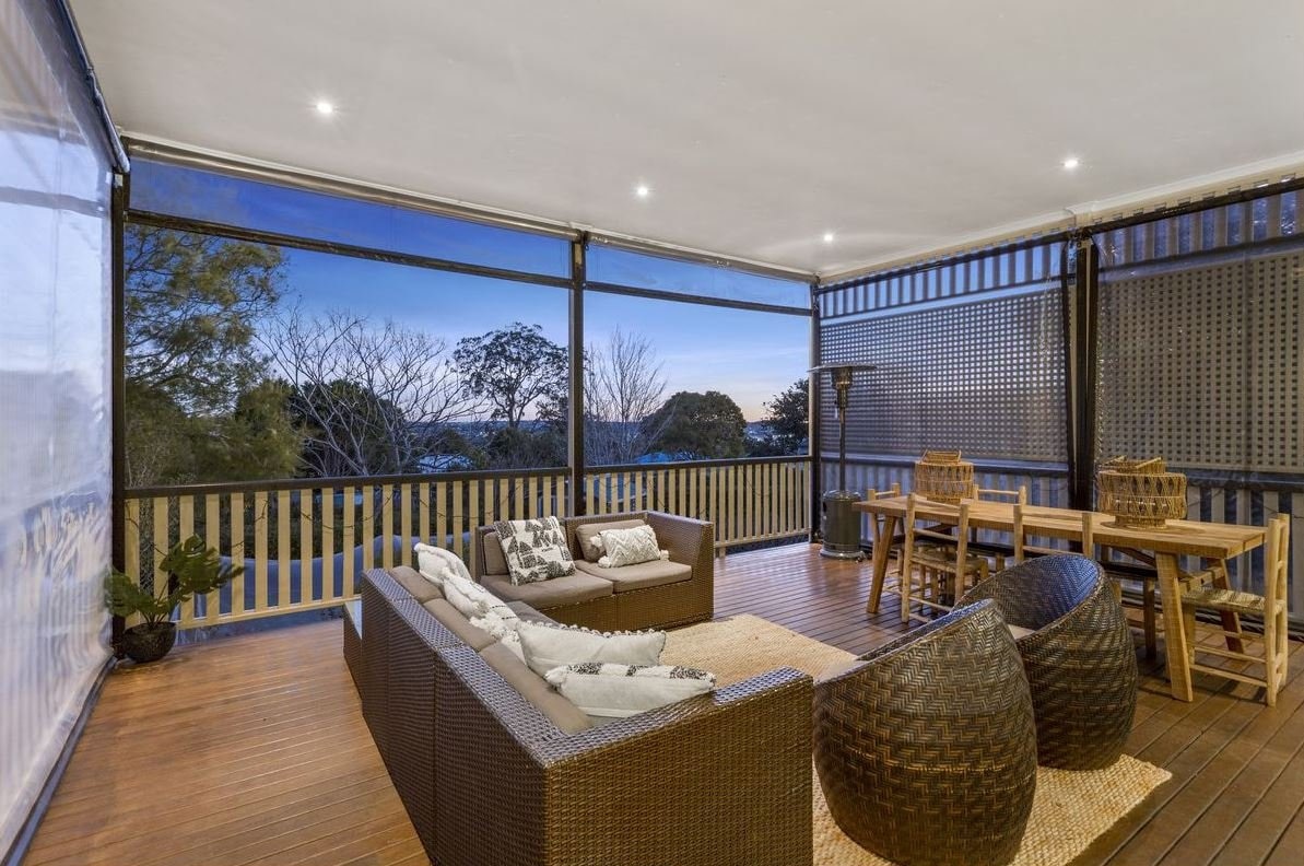 12 Barry St, Mount Lofty, is for sale.