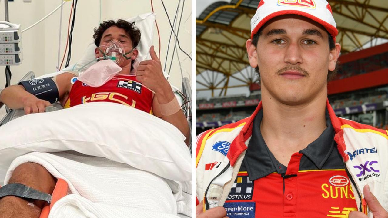 Wil Powell is eyeing a Rd 1 return after his horrific leg break in June.