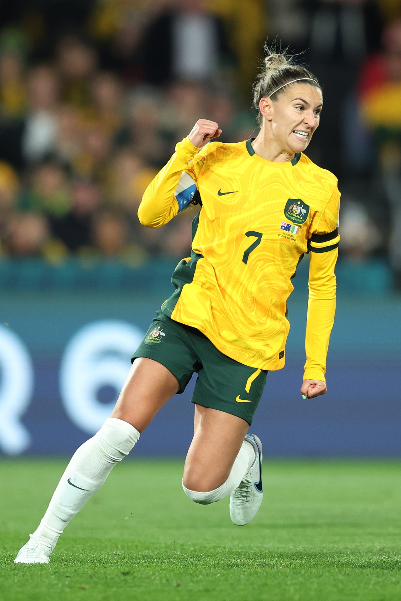 <p><strong>5. Steph Catley – estimated $95,000-$190,000</strong><br /><strong>Club:</strong> Arsenal WFC</p><p>Matildas defender <a href="https://www.vogue.com.au/culture/world-cup/steph-catley-matildas-interview/media-gallery/b6c94981a7ff4e613839f937b647b24b" target="_blank" rel="noopener">Steph Catley</a> also plays for Arsenal WFC, where according to 2021-2022 data players in the club earn $95,000-$190,000.</p>