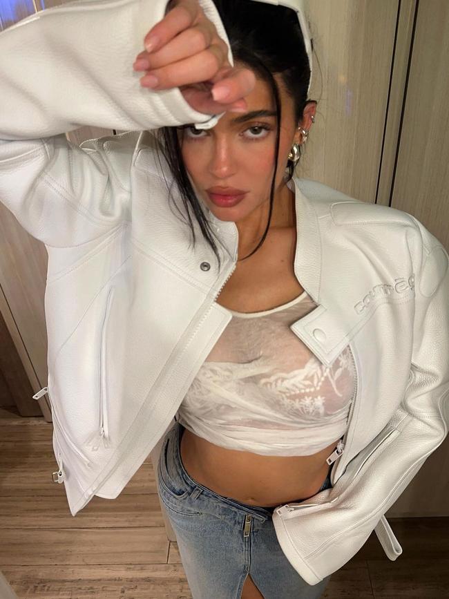 Kylie Jenner spotted wearing Kat the Label. Picture: Instagram