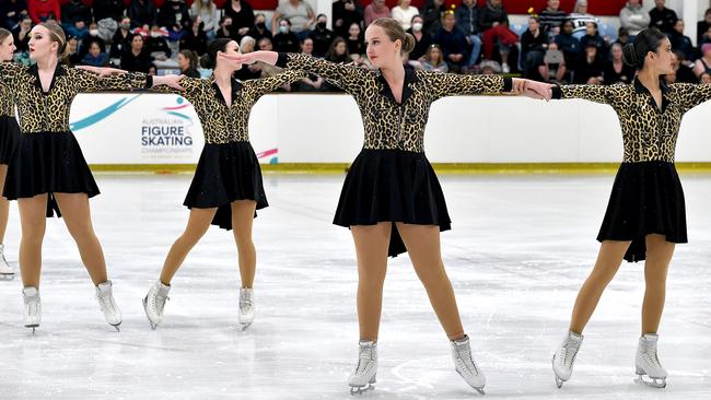 Australian Figure Skating Championship. Saturday November 26, 2022. Picture, John Gass