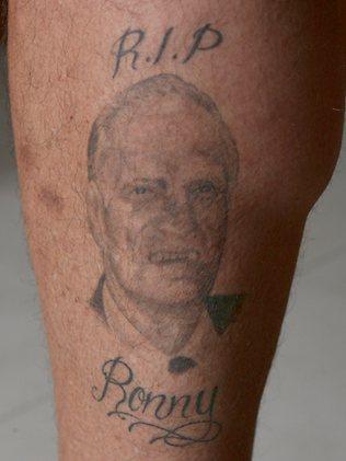 Ron Bongetti - Mick Gatto tattoo