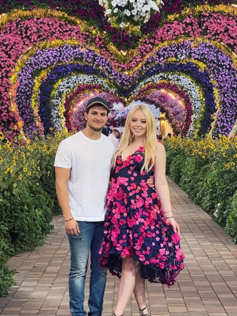 The lovebirds will say their “I dos” in front of around 500 guests. Picture: tiffanytrump/Instagram