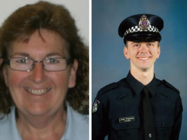 Leading Senior Constable Lynette Taylor and Constable Joshua Prestney also died in the horror crash. Picture: Victoria Police