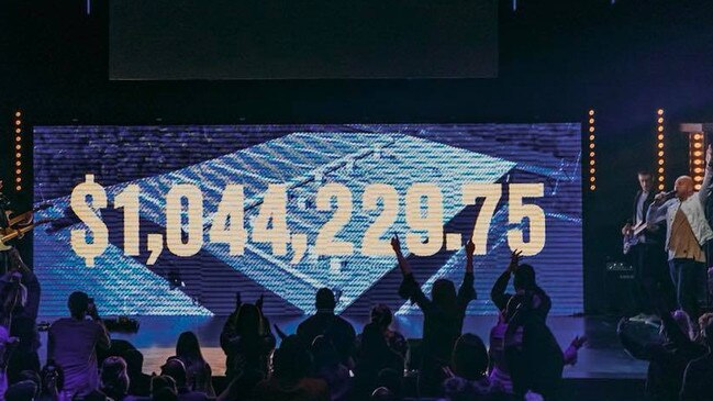 Glow Church raised more than $1 million in one day from its loyal members, the money is going towards its new building at 10 Energy Circuit Robina.