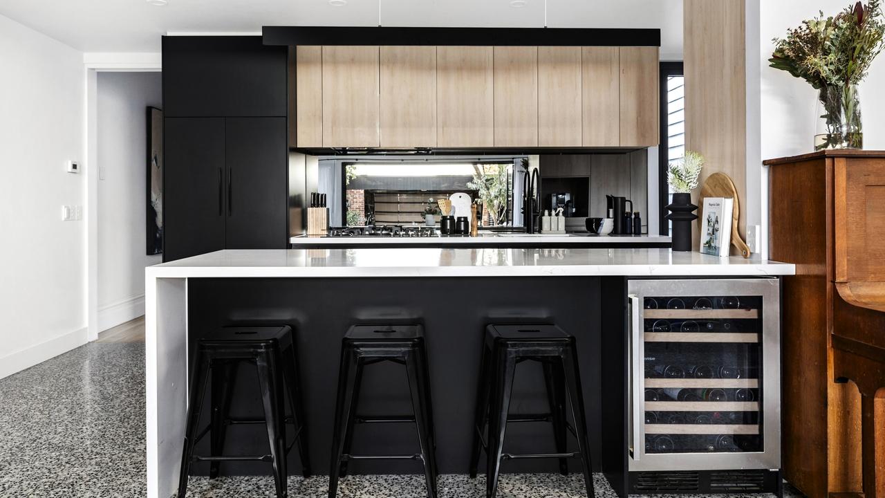 The kitchen.