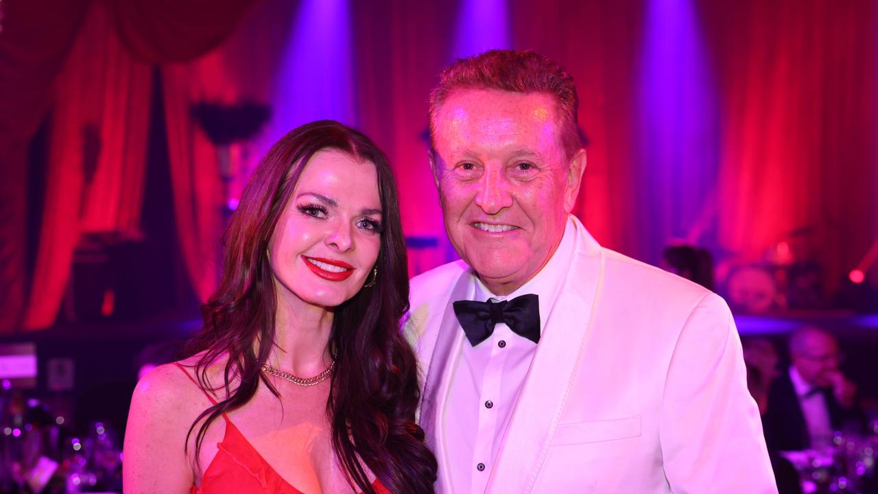 Sarah Staerk and Andrew Bell at the Ray White Surfers Paradise Muscular Dystrophy Charity Ball at The Star Gold Coast. Picture: Portia Large