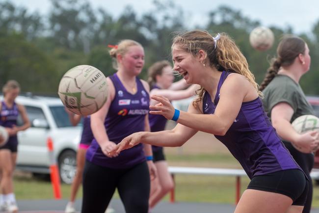 Queensland Firebirds regional tour at Sarina. Monday 16 September 2024 Picture:Michaela Harlow