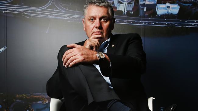 CMNEWS_RAdio broadcaster Ray Hadley pictured in Brisbane today Monday April 27th, 2015. Pictures: Jack Tran / The Courier Mail